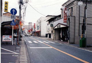 市原市内の旧街道・宿場町として栄えたが今は昔の